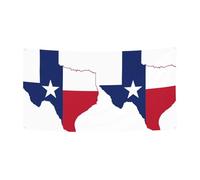 Grande bannière imprimée drapeau de l'État du Texas, bannière de faveurs de fête d'anniversaire - Décoration à suspendre pour cadeaux de célébration