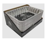 Grande barquette aluminium jettable pour barbecue Pit Boss Lot de 4