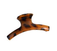 Grande barrette à cheveux avec imprimé animal, forte tenue, pour chignons chignons à porter toute la journée, imprimé léopard