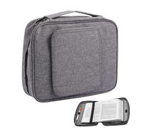 Grande Bible - Sac de rangement pour la Bible, sac de transport pour la Bible | Étui de protection avec support de livre, sac d'église étanche avec plusieurs poches et poignée pour une prise en main