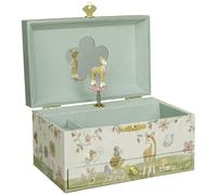 Grande boîte à bijoux musicale vert TU