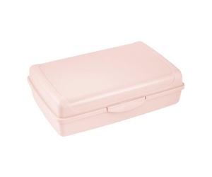 Grande Boîte à goûter en plastique sans BPA 3,7 litres - Rose