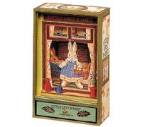 Trousselier – Boîte à musique S43860 Grand Dancing Musical Little Grey Rabbit Rouge