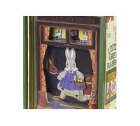 Grande boite à musique petit lapin gris