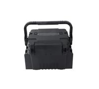 Grande boîte de pêche Organisateur Multi-Fonction leurre épaississement Accessoires Stockage(Black L 1pc Box)