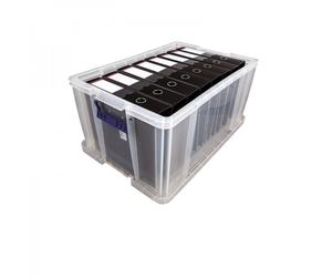 Grande Boîte de rangement empilable solide 70 litres