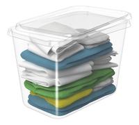 Grande Boîte de rangement transparente 60 litres Basic XL