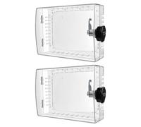 Grande boîte de thermostat transparente avec code de sécurité pour contrôle de la température et boîte de thermostat inviolable pour écoles hôpitaux