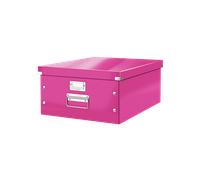 Leitz Boîte De Rangement Click Et Store A3 Rose