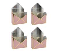 Grande boîte en carton pour bouquet de fleurs, 30,5 x 25,4 cm avec fonction spacieuse, support floral avec design élégant, boîtes cadeaux pour mariage et anniversaire