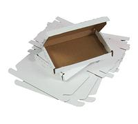 Grande boîte postale en carton Triplast à confectionner C6 160 mm x 110 mm x 20 mm blanc (lot de 10) Lot de 50
