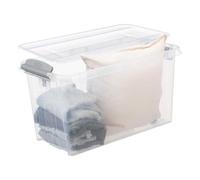 Grande Boîte transparente à roulettes 70 litres ProBox