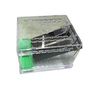 Grande boîte transparente pour habitat de crickets, facile à nettoyer, base amovible et couvercle amovible pour un usage domestique