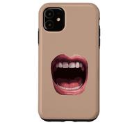 Grande Bouche Ouverte pour Crier ou Chanter Coque pour iPhone 11