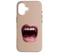 Grande Bouche Ouverte pour Crier ou Chanter Coque pour iPhone 16