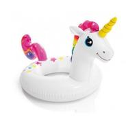 Grande bouee Gonflable Tete Animal Licorne 107x58cm pour Enfant 3/6 Ans - Set Jeu d'eau, Piscine