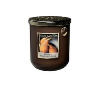 Bougie parfumée grande jarre 320g-75h modèle Poire pochée au miel - Heart & Home