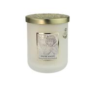 Bougie parfumée grande jarre 320g-75h senteur Ange d'hiver (zeste d'orange et patchouli) - Heart & Home