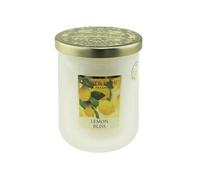 Bougie parfumée grande jarre 320g-75h senteur Citron d'Amalfi - Heart & Home