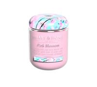 Grande Bougie à la cire de soja - Fleurs de cerisiers et dahlias