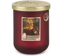 Heart & Home – Bougie parfumée Grande Magie de Noël – Cire soja 75h – Rouge