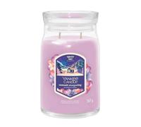 Grande bougie Nuit étoilée au sommet