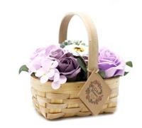 Grande Bougie parfumée dans Un Bocal en Verre - Pêche