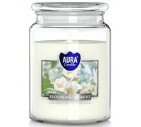 GRANDE Bougie parfumée dans un pot de jasmin en pot de jasmin