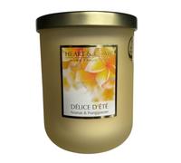 Grande bougie parfumée délice d été 320 g