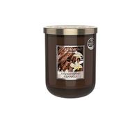 Heart and Home Bougie parfumée Grande jarre cire naturelle de soja 75h Bois de santal vanille