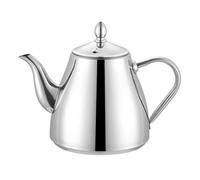 Grande bouilloire en acier inoxydable avec couvercle fendu 2000 ml | Pots de service polyvalents, qualité alimentaire, grande capacité, bouilloires froides, adaptés pour les fêtes
