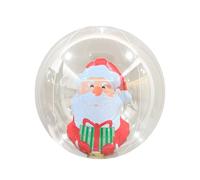 Grande boule de Noël gonflable en PVC de 61 cm - Décoration de Noël extérieure - Décorations de Noël pour le Nouvel An - Décoration d'intérieur et d'extérieur
