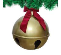 Grande boule de Noël gonflable pour extérieur, jardin, terrasse | Le ballon gonflable en PVC imperméable construit pour durer crée une joie festive sur les rebords de fenêtre, les porches