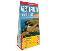 Grande-Bretagne et Irlande 1/950.000 (carte grand format laminée)