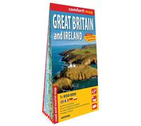 Grande-Bretagne et Irlande 1/950.000 (carte grand format laminée) - - Collectif - Expressmap - Atlas / carte