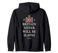 Grande-Bretagne GB Patriots UK FIERTÉ Britannique Pas ESCLAVES Sweat à Capuche