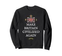 Grande-Bretagne Patriote Fierté Britannique civilisée à Nouveau au Royaume-Uni Sweatshirt