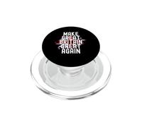 Grande-Bretagne Union Jack et Gouttes de Pluie PopSockets PopGrip pour MagSafe