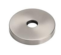 Grande bride de bras de douche 304 en acier inoxydable | 3,5 pouces de diamètre couvre les dommages muraux | Remplacement du tuyau G1 / 2in | Installation facile Aucun équipement (Brushed)