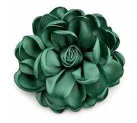 Grande broche en forme de fleur pour femme en tissu floral élégant | Fleur, déclaration : cette broche ajoute une touche finale distinctive aux tenues décontractées, aux looks de fête