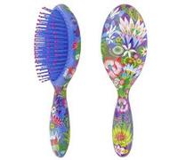 Grande brosse à cheveux - Ladypop Large Fleurs d'eau - Pylones Fleurs d'eau