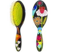 Grande brosse à cheveux - Ladypop Large Jardin fleuri - Pylones 6 G
