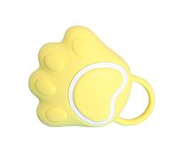 Grande brosse de douche en silicone pour chien de dessin animé, peigne de massage pour un nettoyage en douceur des cheveux, outil de toilettage pour animaux domestiques