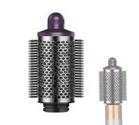 Grande brosse ronde volumisante pour Dyson HS01/HS05/HS08, outil de brosse ronde plus grand, volume et volume pour le coiffage (violet)