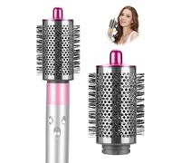 Grande Brosse Volumisante Compatible pour Dyson Airwrap, Embout Accessoire avec Poils Longs et Fins pour Donner Forme et Volume aux Cheveux, compatible avec HS01/HS05/HS08, fuchsia