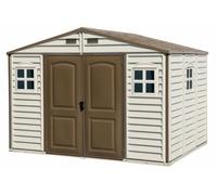 Grande cabane en plastique Duramax WoodSide 3,2x2,4 m