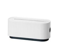 Grande CâBle BoîTe De Rangement,Avec Support De Smartphones,BoîTe Pour GéRer Les Cordons De Vos éCrans De Bureau,Tv Ou Ordinateur,Anti-PoussièRe,AntidéRapant,Bleu,Rose,Blanc,Simple Et Moderne