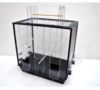 Grande cage à oiseaux Perruche ondulée Canaris Grande perruche avec espace libre