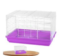 Grande Cage de Hamster, Chinchilla House - Hideaway Portable du hérisson | Habitat de Petit Animal ventilé avec Un détachable, Accessoires de Cage pour Animaux de Compagnie pour Dormir