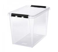 Boîte de rangement 61L empilable SmartStore Classic 65 Orthex P. 59 cm transparent